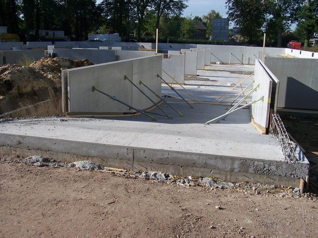 Prefab kelderbouw voorbeeld van project fabiton
